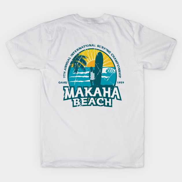 HI-50 Vintage Makaha Beach Surfing Championship by badtuna